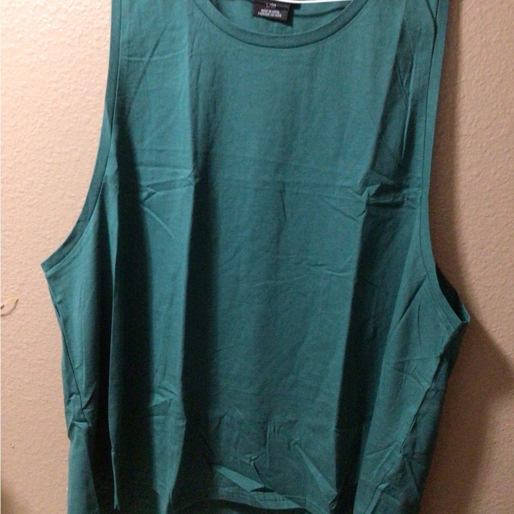 CITY CHIC  CCX TANK SHIRT SEA GREEN - Picture 6 of 9